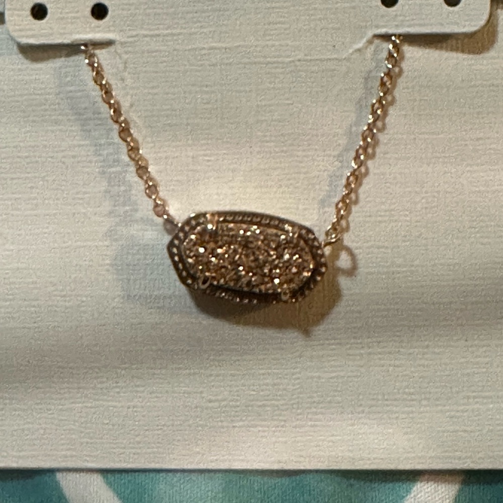 Kendra Scott Gold and Silver Pendant Necklace